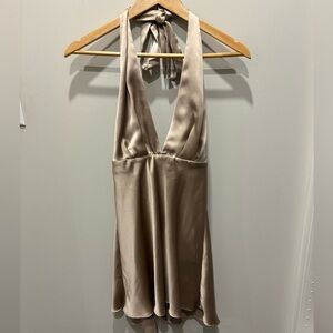 Zara halter dress